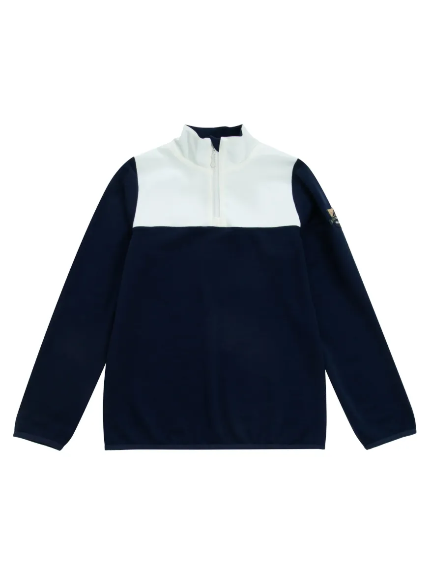 Bilde av WoolLand Brumundal fleece sweater kids Snow white